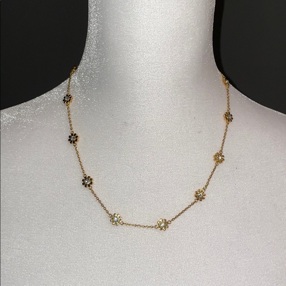 Juicy Couture Jewelry - Juicy Couture Gold sunflower necklace